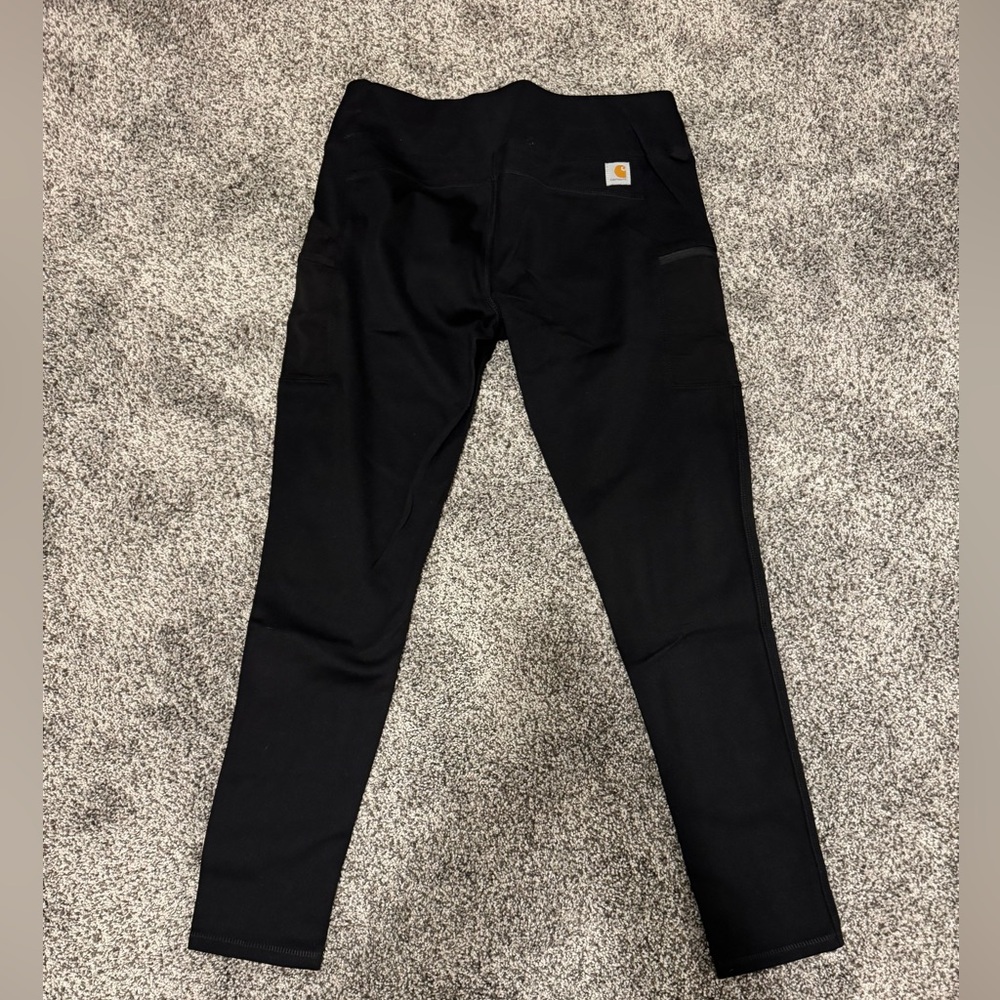 Carhartt Ladies Fitted G-Force Black Leggings size M (8-10)